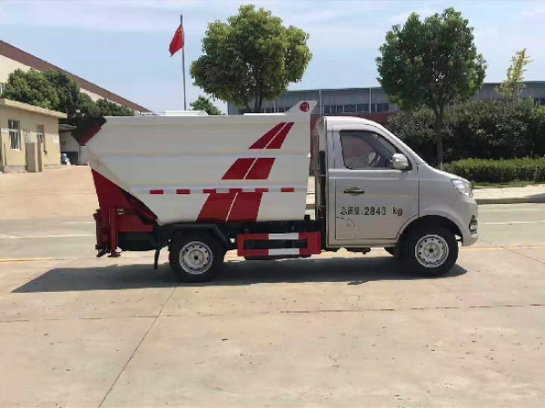 長(zhǎng)安3.5方后掛桶垃圾車(chē)