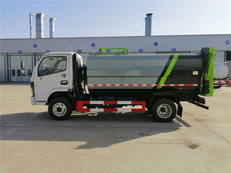 國(guó)六8方側(cè)裝壓縮垃圾車